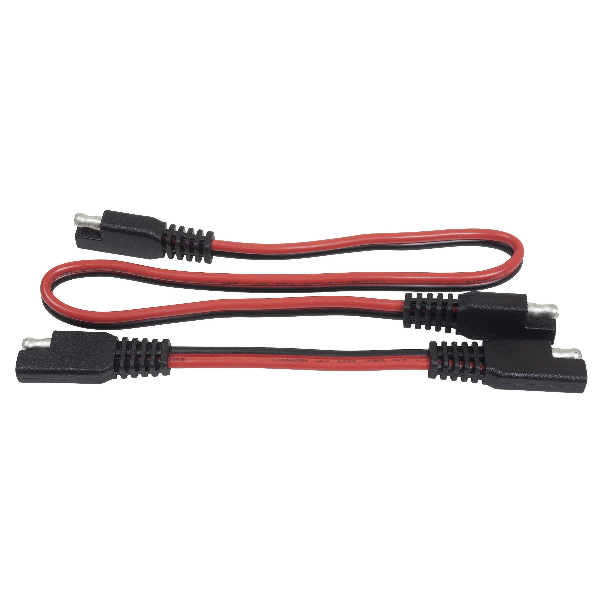 How long are the two cables in the Yak-Power YP-BBK-PAK Power Adapter Kit?