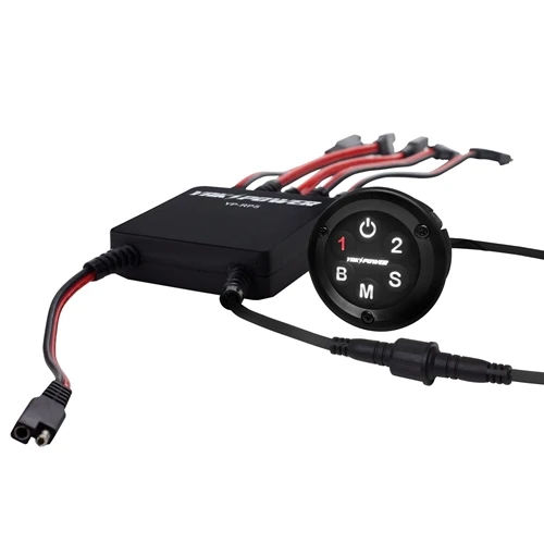 Is YP-LDR50 necessary to use the YP-RP5R with a trolling motor if battery has a 50-amp breaker already?