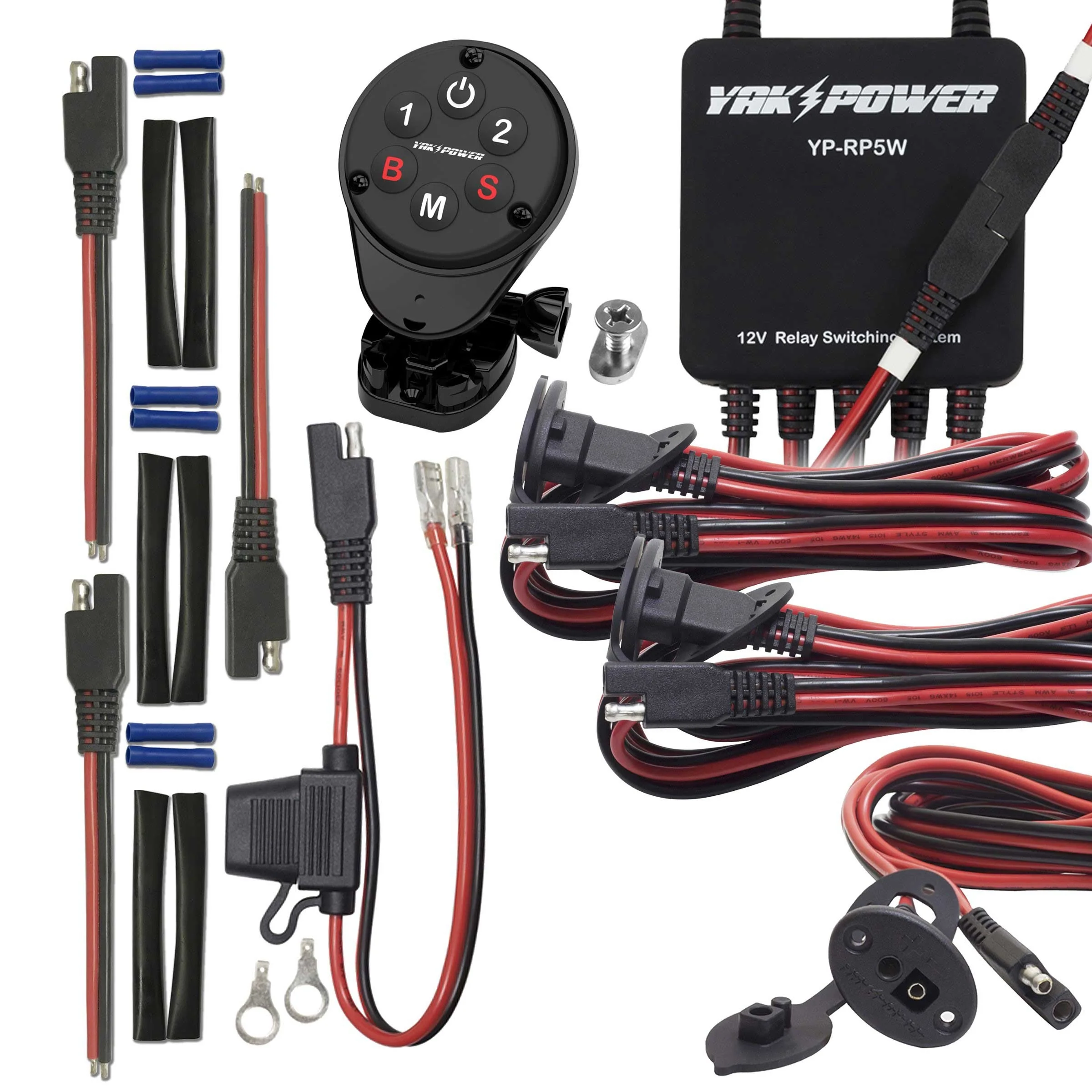 What do I need to run 2 batteries for trolling motor, fish finder