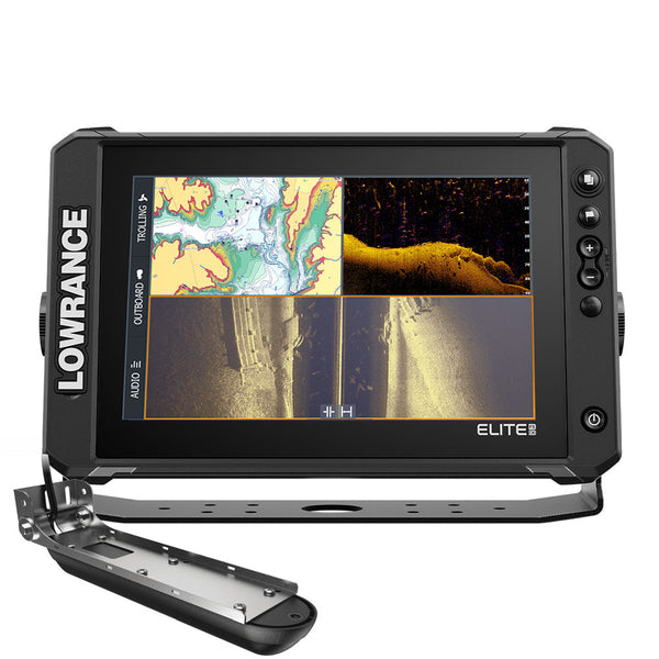 Lowrance Elite FS 10 Fish Finder with Active Imaging 3-in-1, Part No. 000-16430-001