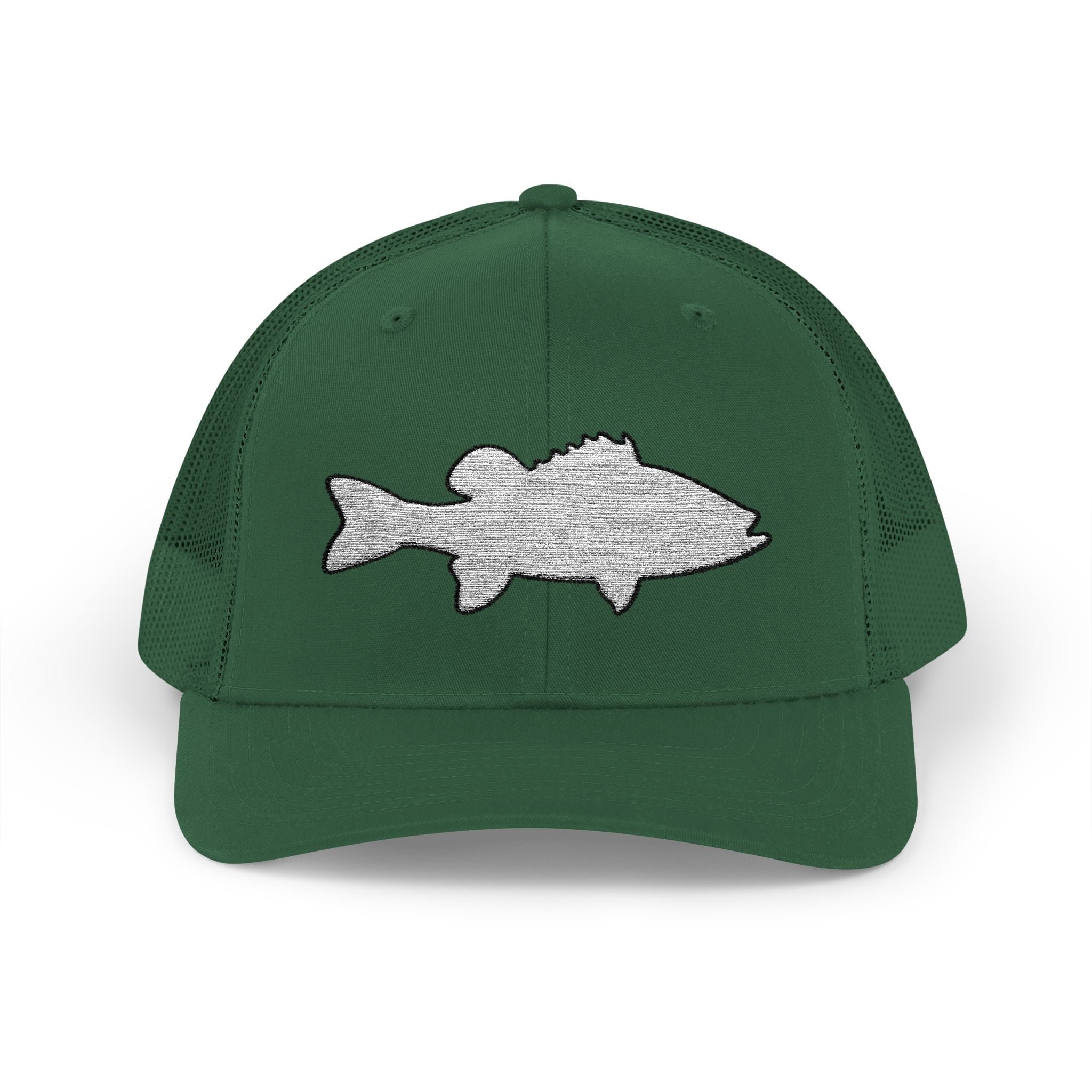 Bass Silhouette — Embroidered Baseball Cap