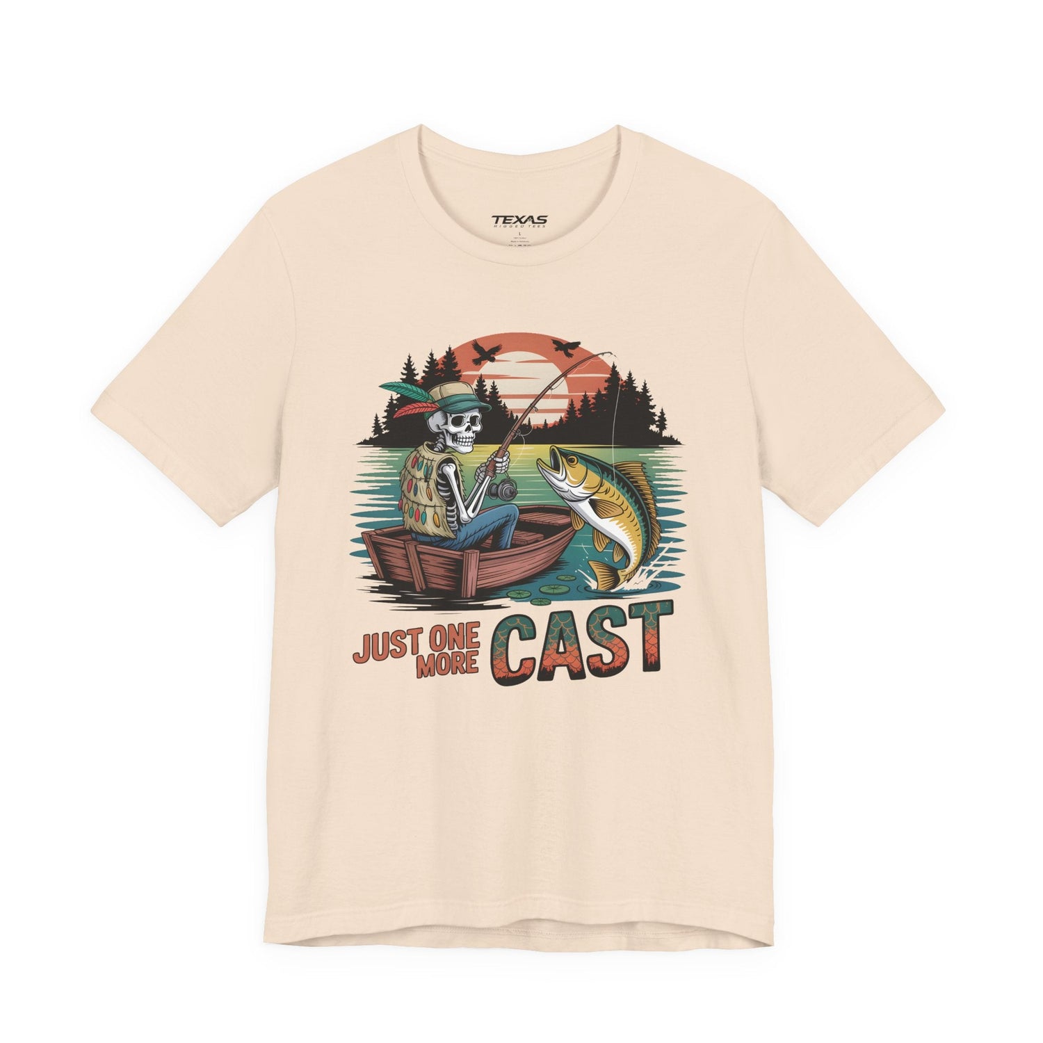 Just One More Cast — Unisex Cotton Tee