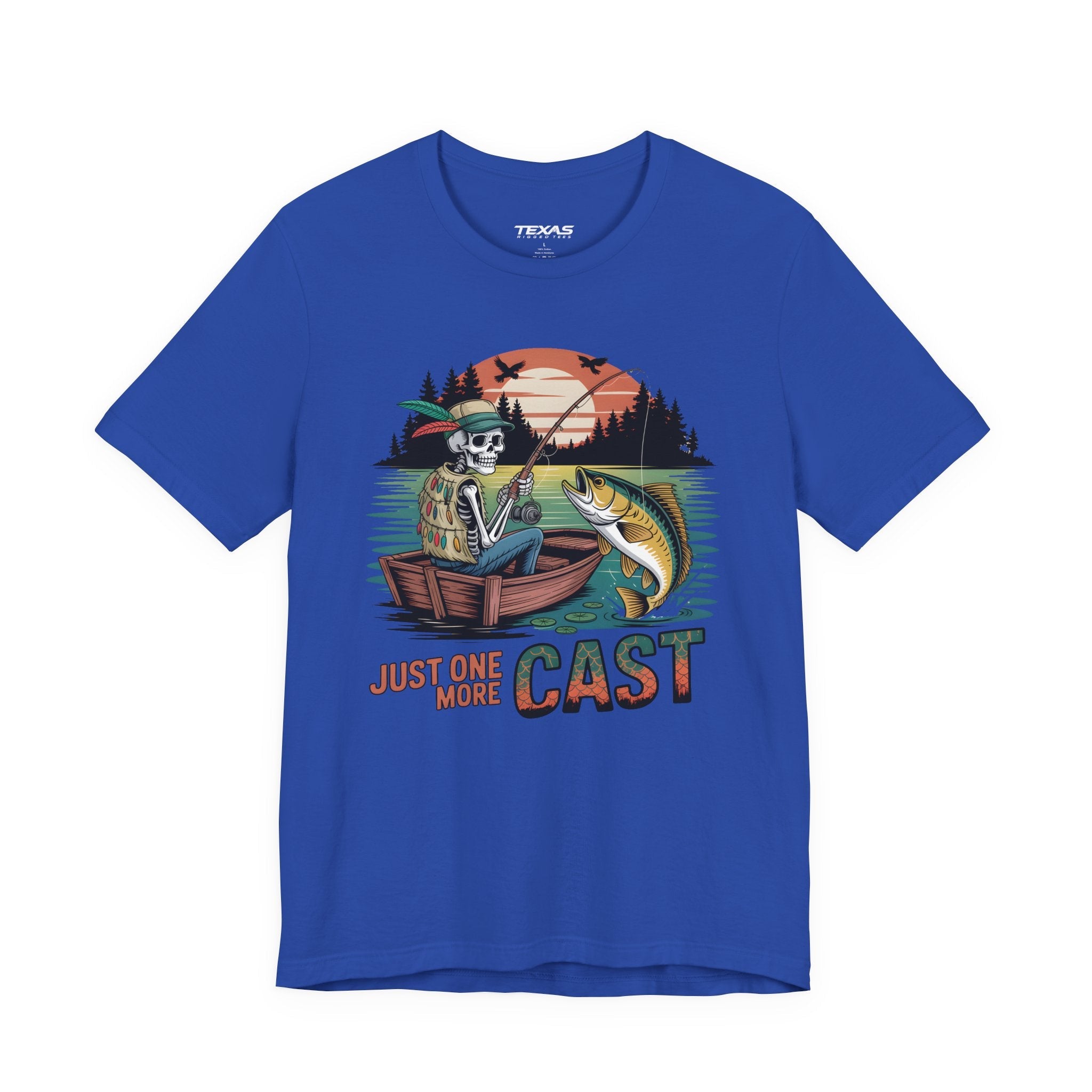Just One More Cast — Unisex Cotton Tee