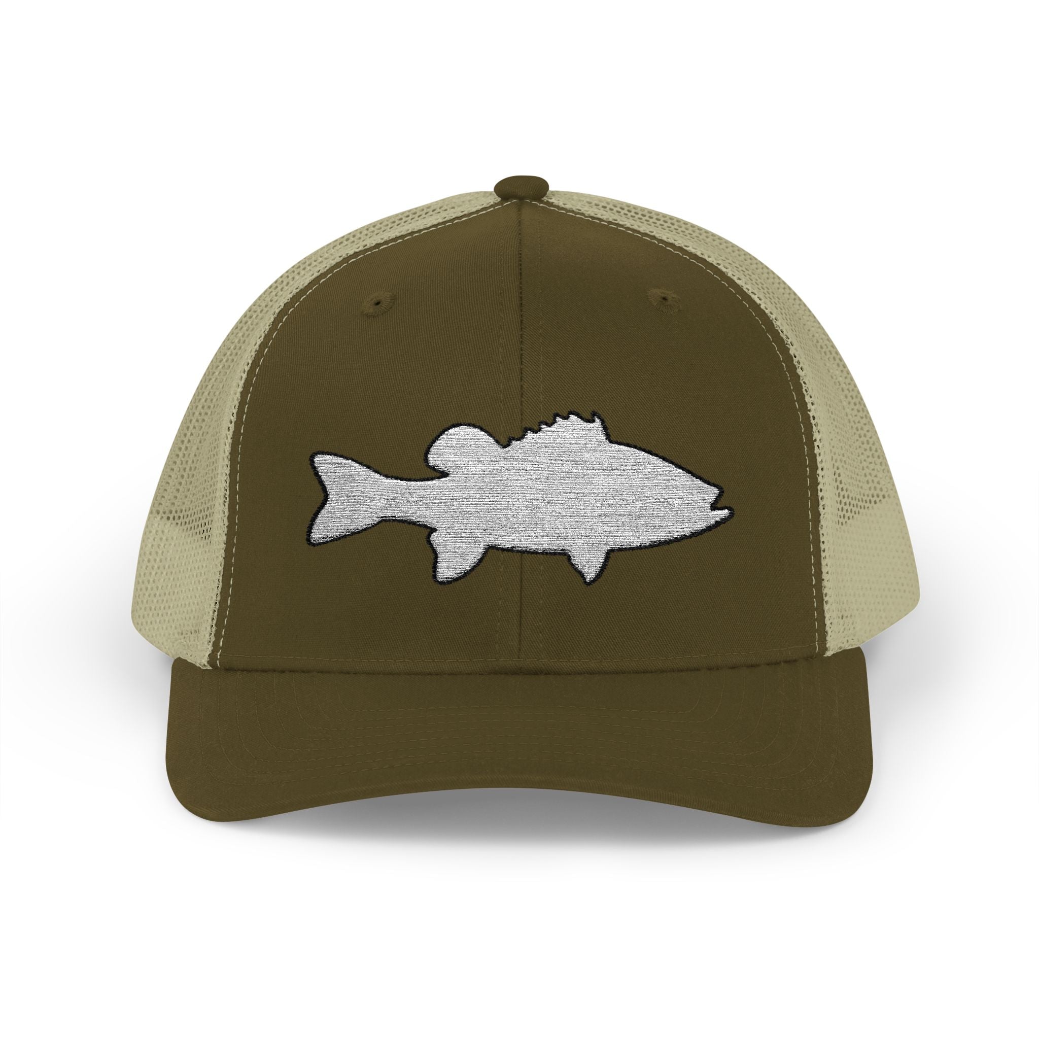 Bass Silhouette — Embroidered Baseball Cap