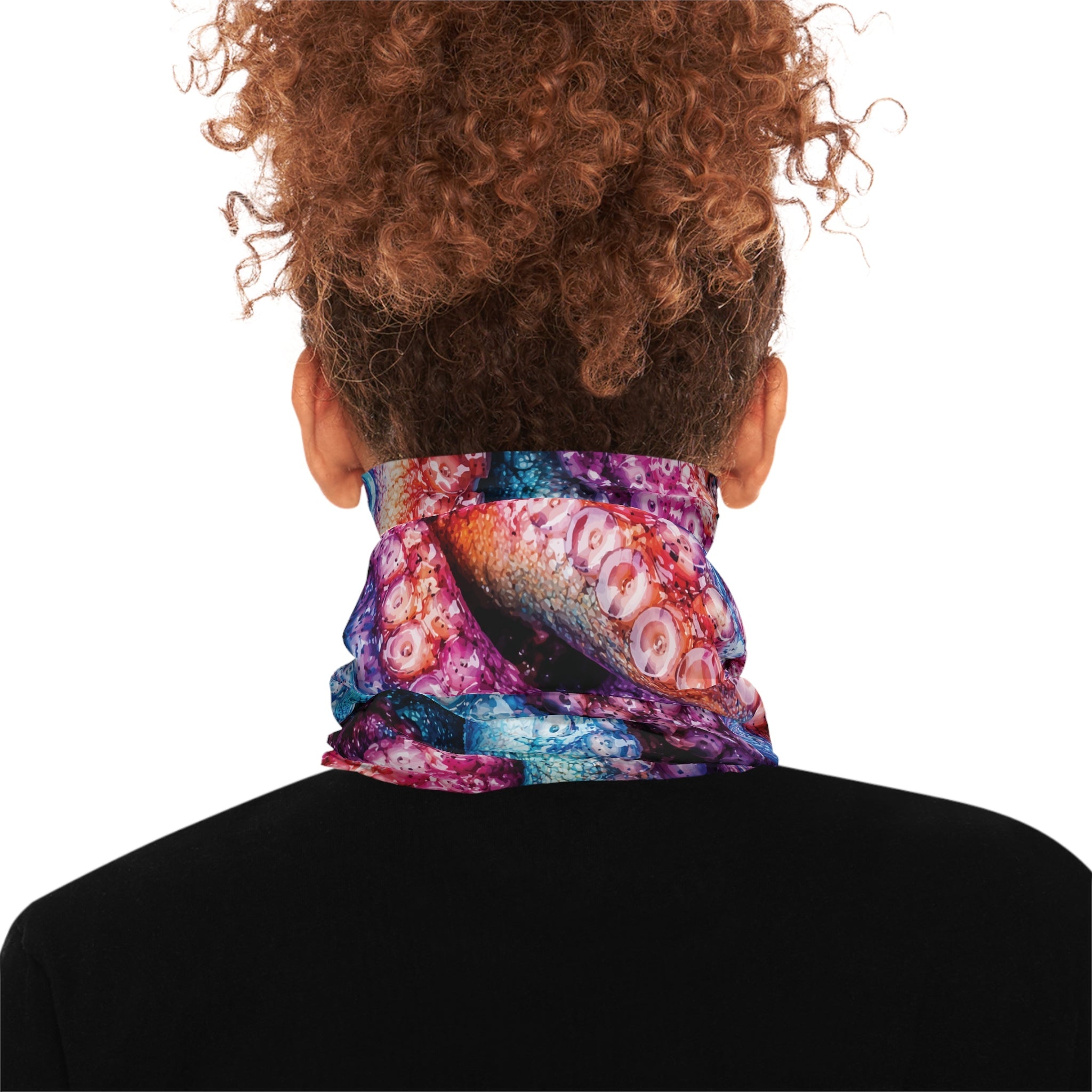 Colorful Octopus — Unisex Neck Gaiter (SPF 50+)