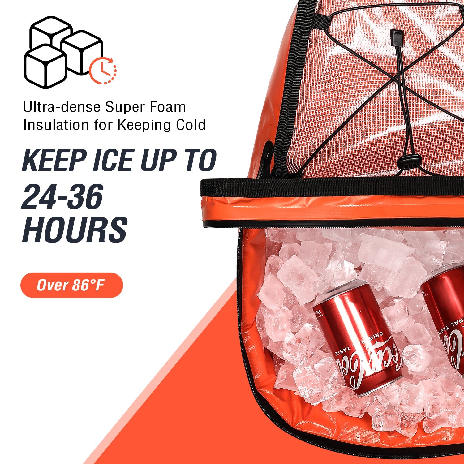 18'' Kayak Cooler Bag With Waterproof Zipper