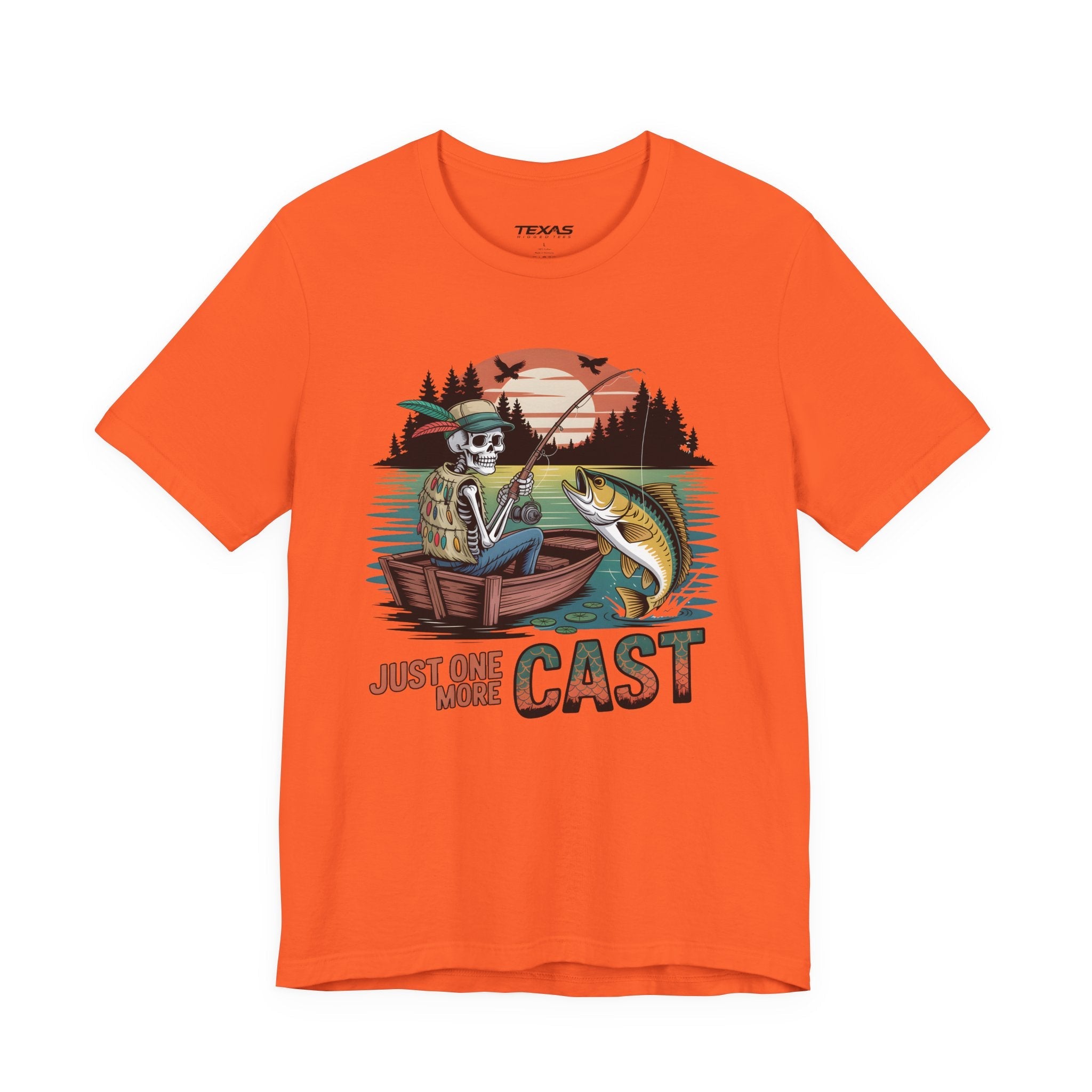 Just One More Cast — Unisex Cotton Tee