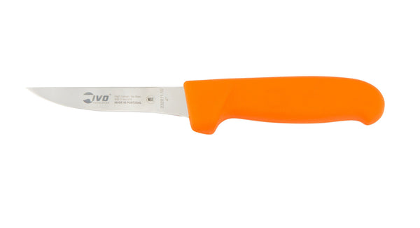 IVO Ergocut 4" Stainless Steel Boning Knife, Orange