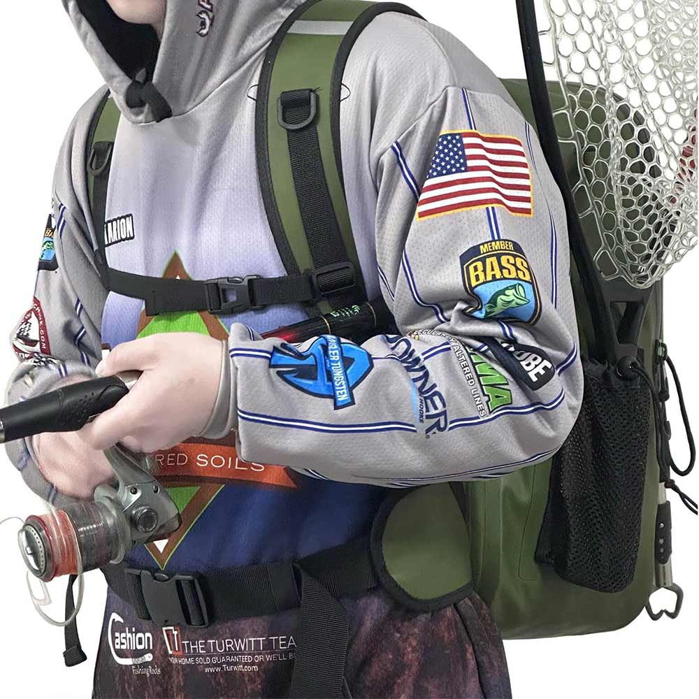 backpack fishing poles Matein Tackle Box with Cooler The primary purpose of a backpack tackle box is to store the multiple tackle items Lightweight Fishing Tackle Backpack With
