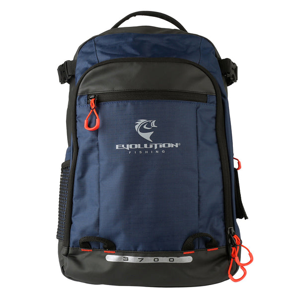 Evolution Outdoor 3700 Smallmouth Tackle Backpack with Rod Holders