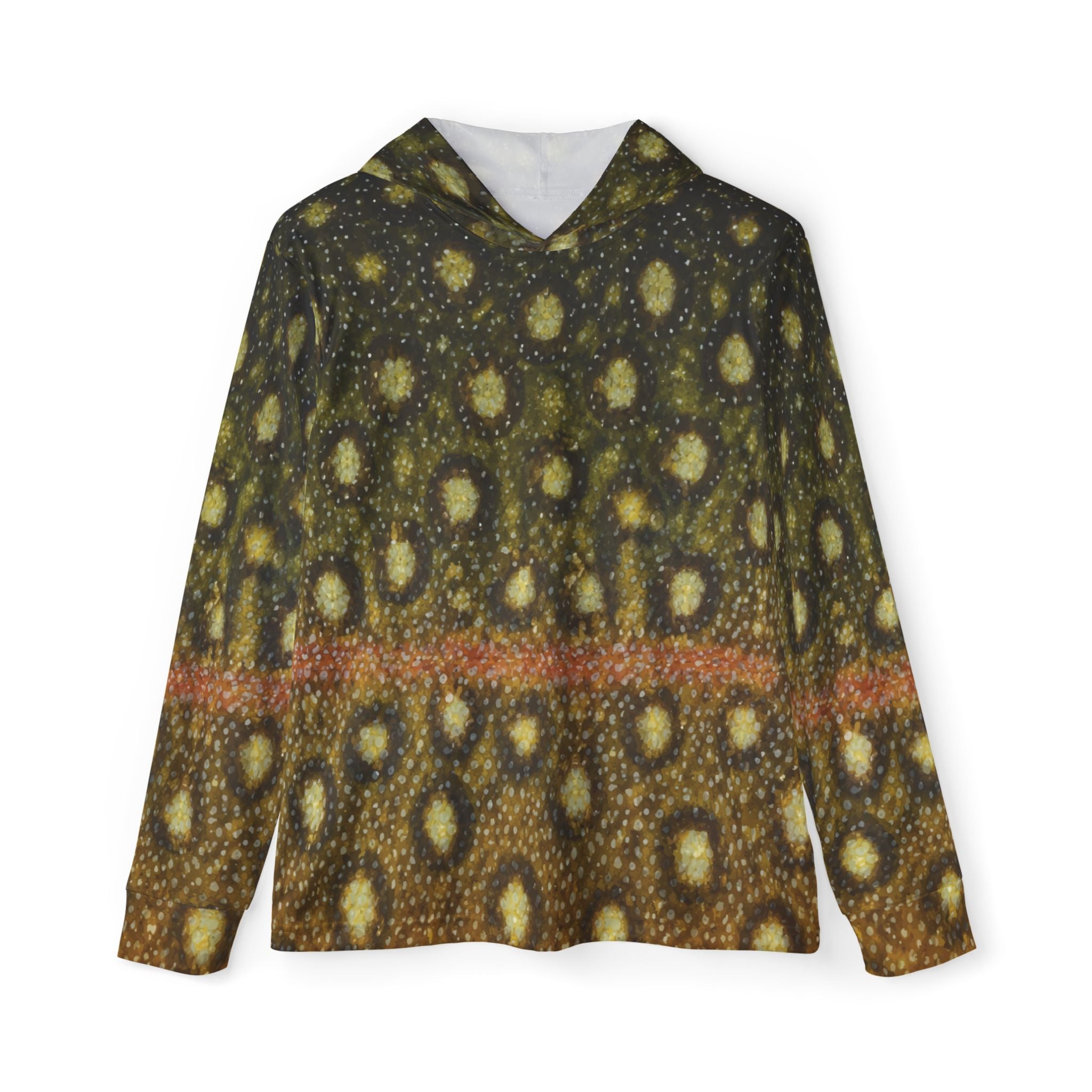 Brook Trout — Unisex Fishing Pullover Hoodie (SPF 50+)