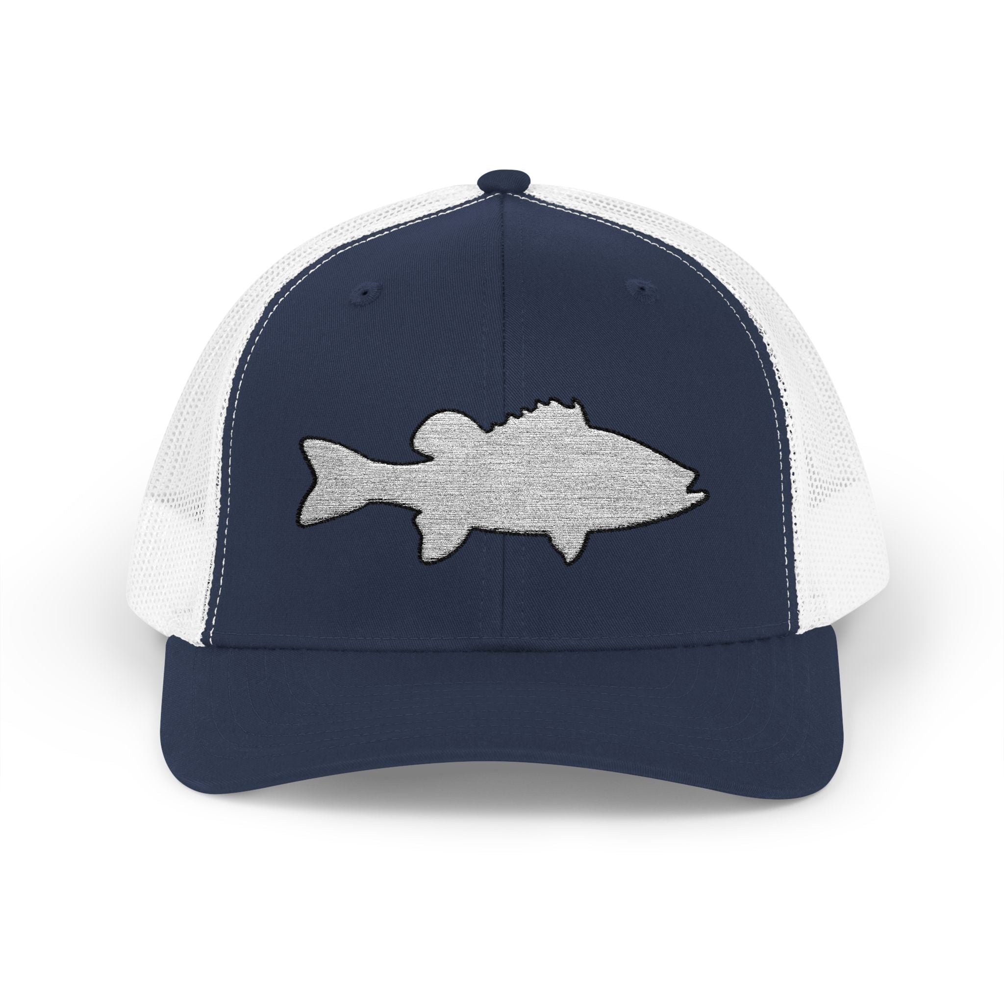 Bass Silhouette — Embroidered Baseball Cap