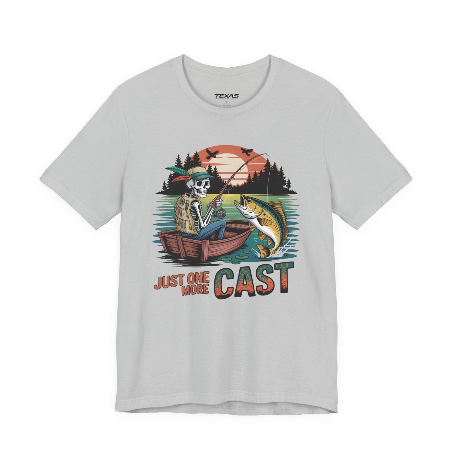 Just One More Cast — Unisex Cotton Tee