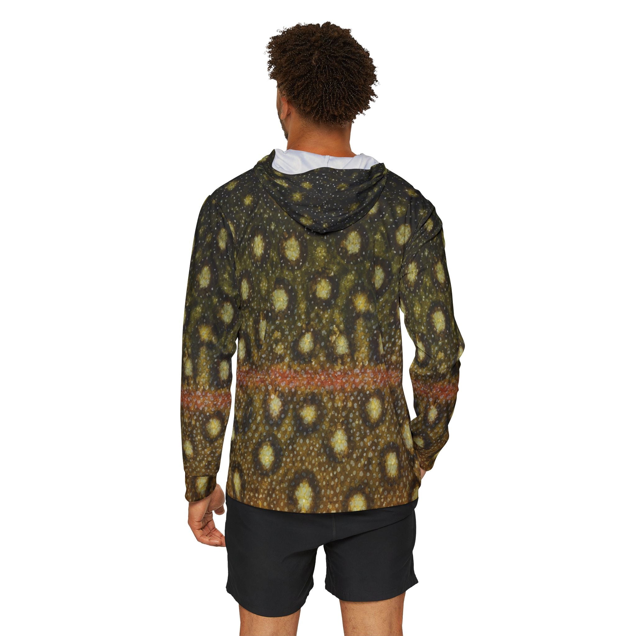 Brook Trout — Unisex Fishing Pullover Hoodie (SPF 50+)