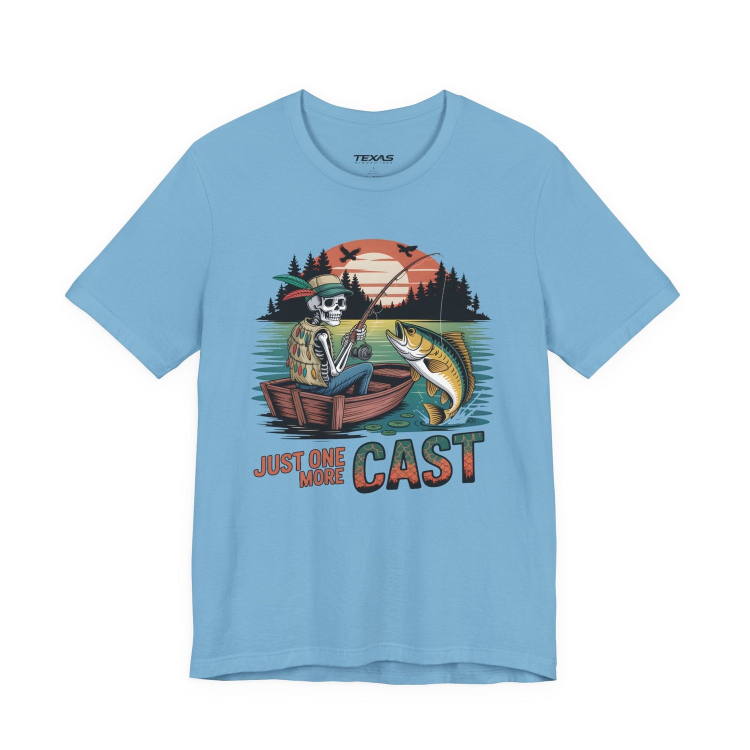 Just One More Cast — Unisex Cotton Tee
