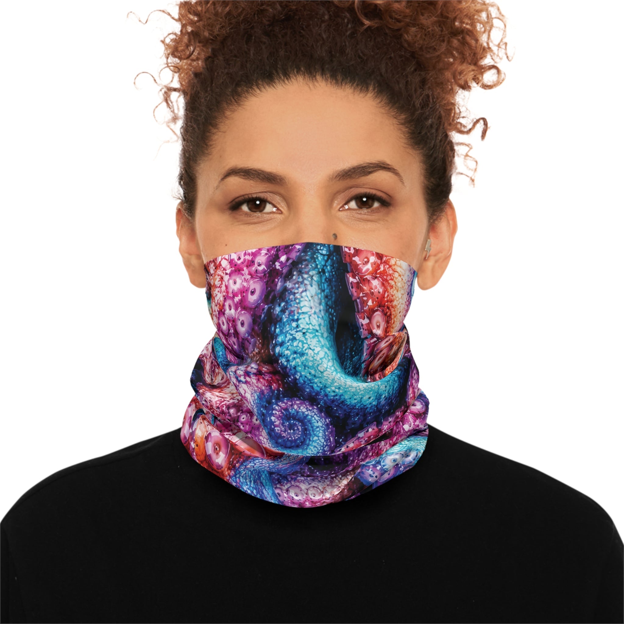 Colorful Octopus — Unisex Neck Gaiter (SPF 50+)