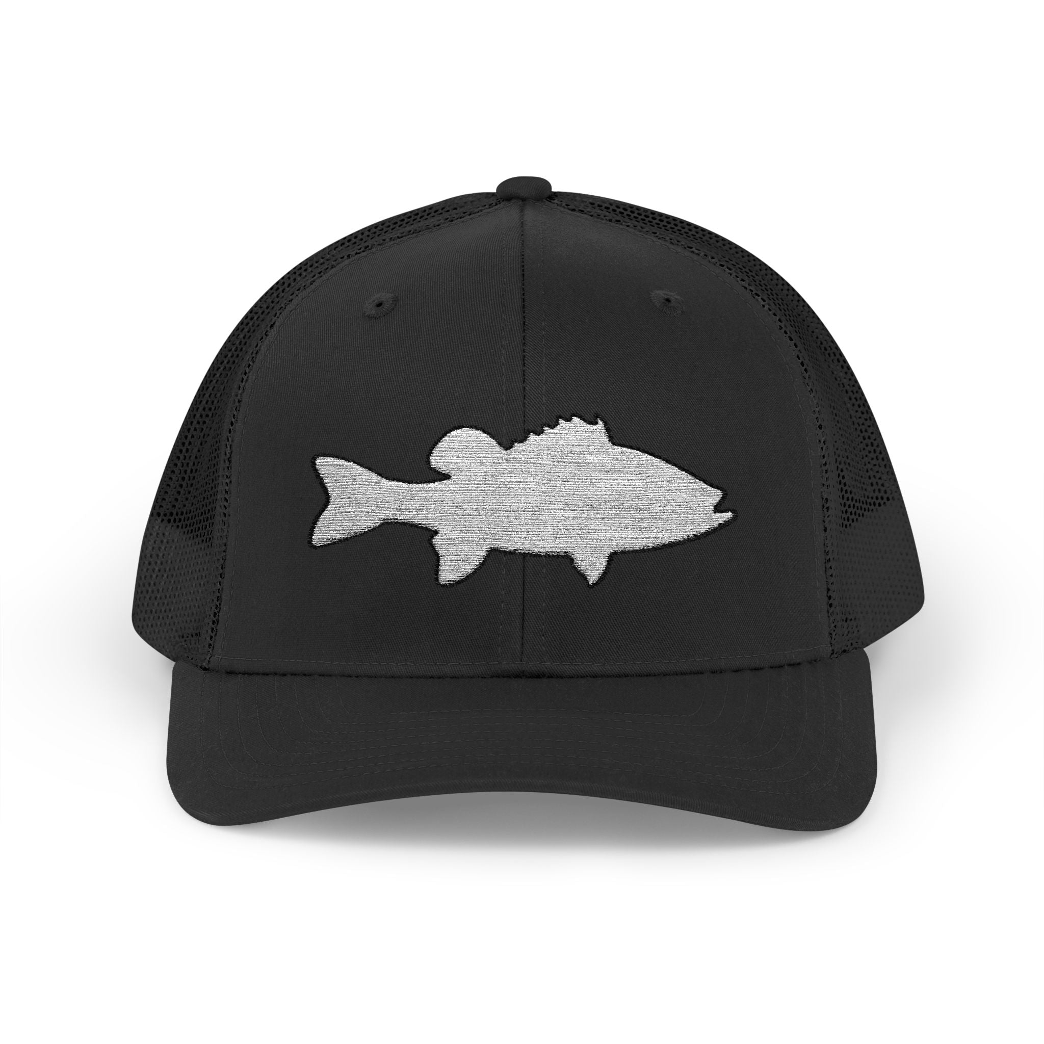 Bass Silhouette — Embroidered Baseball Cap