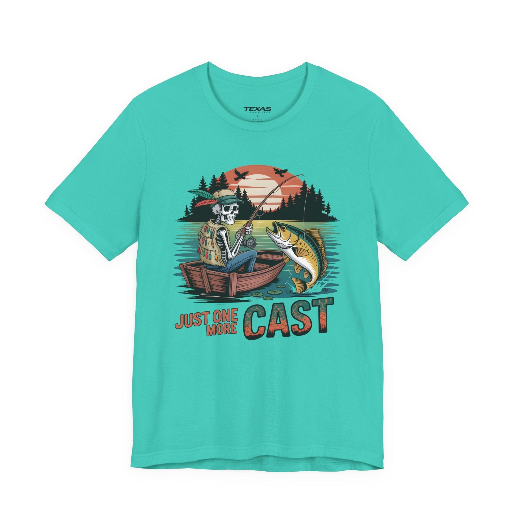 Just One More Cast — Unisex Cotton Tee