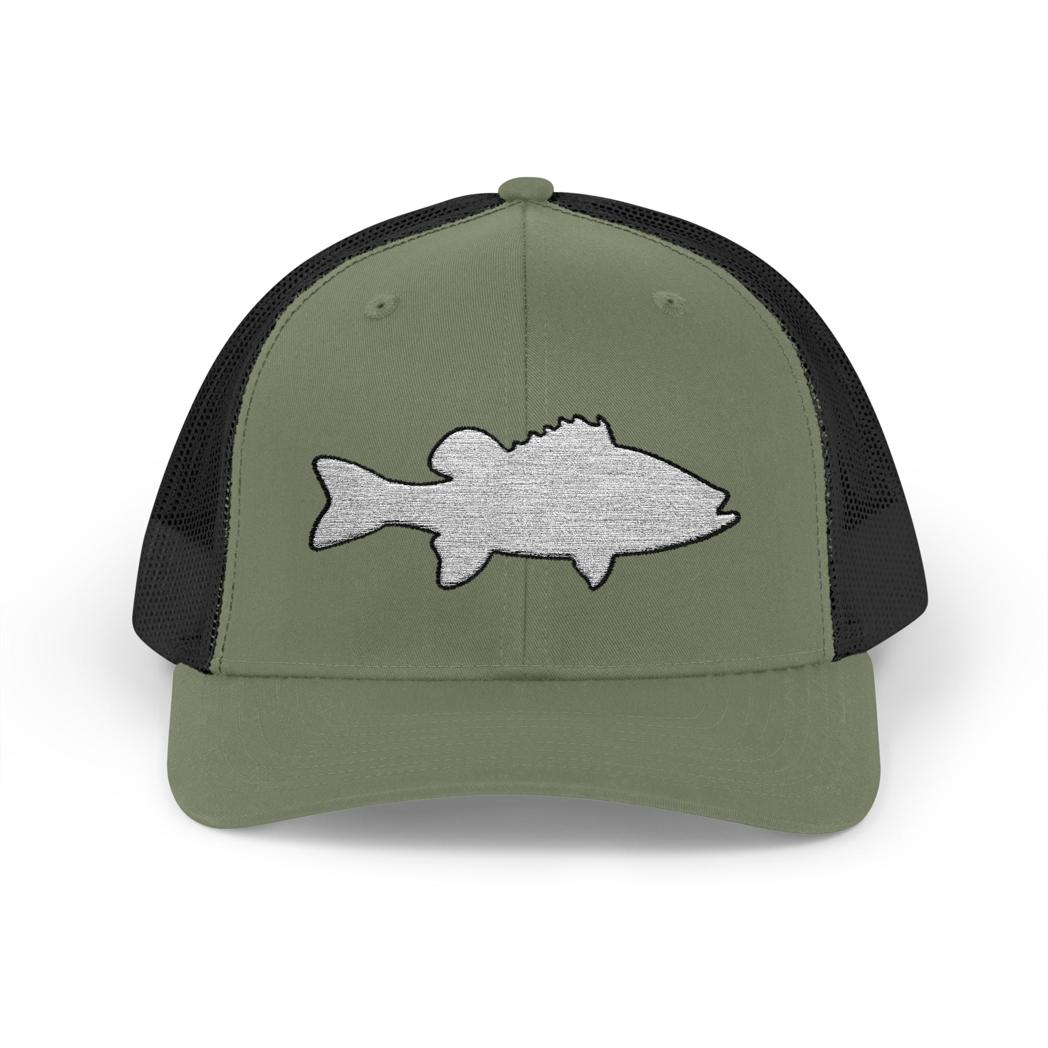 Bass Silhouette — Embroidered Baseball Cap
