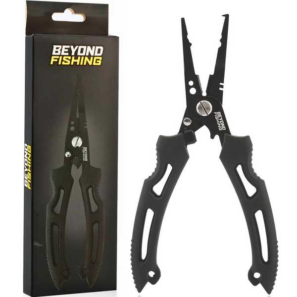 Beyond Braid QuickRig Multifunction Stainless Steel Saltwater Fishing Pliers