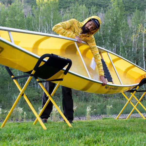 Suspenz Heavy Duty Portable Boat Stands for Kayaks, SUPs & Canoes