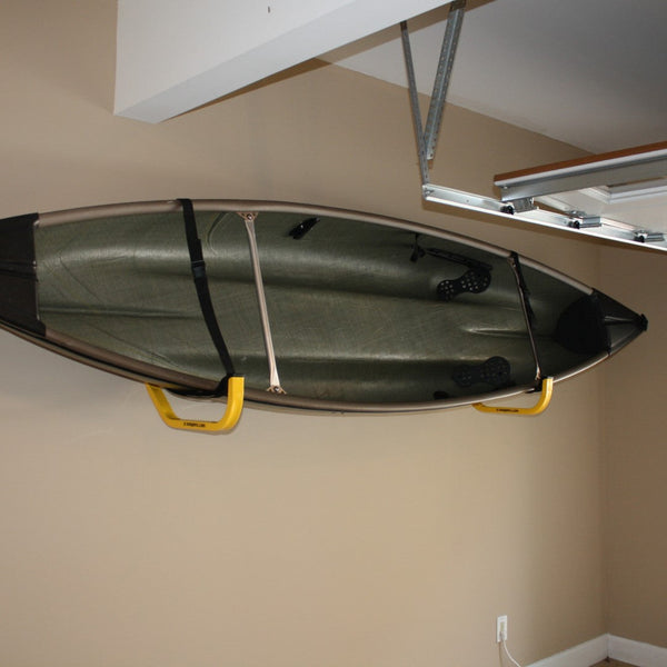 Suspenz JAY Kayak Wall Storage Rack with Suspension Straps