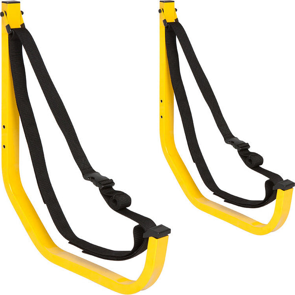 Suspenz JAY Kayak Wall Storage Rack with Suspension Straps