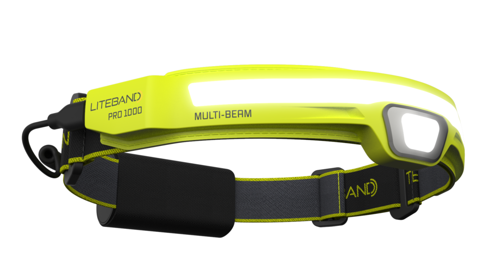Liteband PRO 1000 Lumen Multi-Beam Rechargeable LED Headlamp