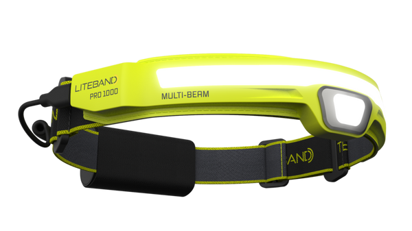 Liteband PRO 1000 Lumen Multi-Beam Rechargeable LED Headlamp