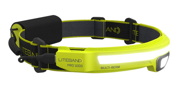 Liteband PRO 1000 Lumen Multi-Beam Rechargeable LED Headlamp
