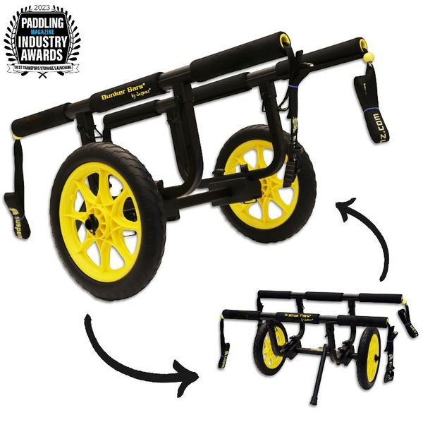 Suspenz Catch-All Universal Airless Cart for Kayaks, SUPs, Canoes & Jon Boats