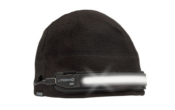 Liteband ACTIV 520 Lumen LED Beanie Headlamp, Fleece-Lined