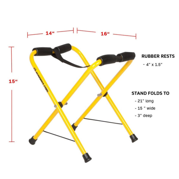 Suspenz Universal Portable Boat Stands for Kayaks & Canoes, Small or Large