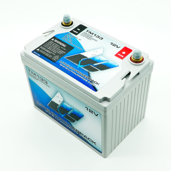 Lithium Pros TM133 12.8V 33Ah Lithium Iron Phosphate Battery, BCI Group U1