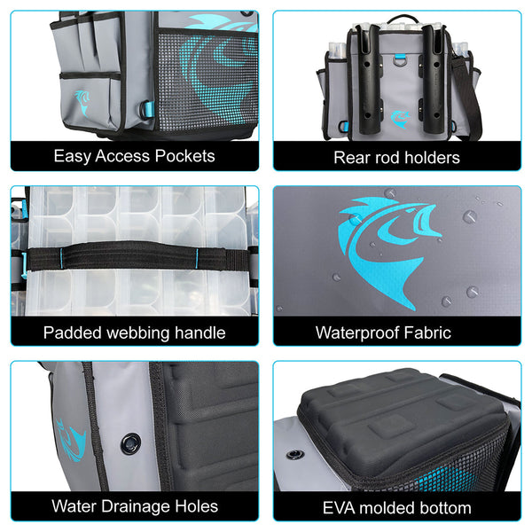 Evolution Outdoor 3700 Rigger Series Kayak Tackle Bag