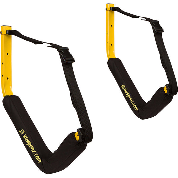 Suspenz EZ Kayak Wall Storage Rack with Padded Arms