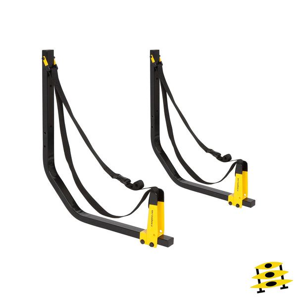 Suspenz Deluxe Kayak Wall Storage Rack with Load-Assist Pivot Arms