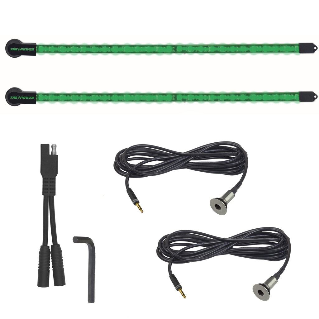 Yak Power 360 Degree Safety Light And Flag - Eco Fishing Shop