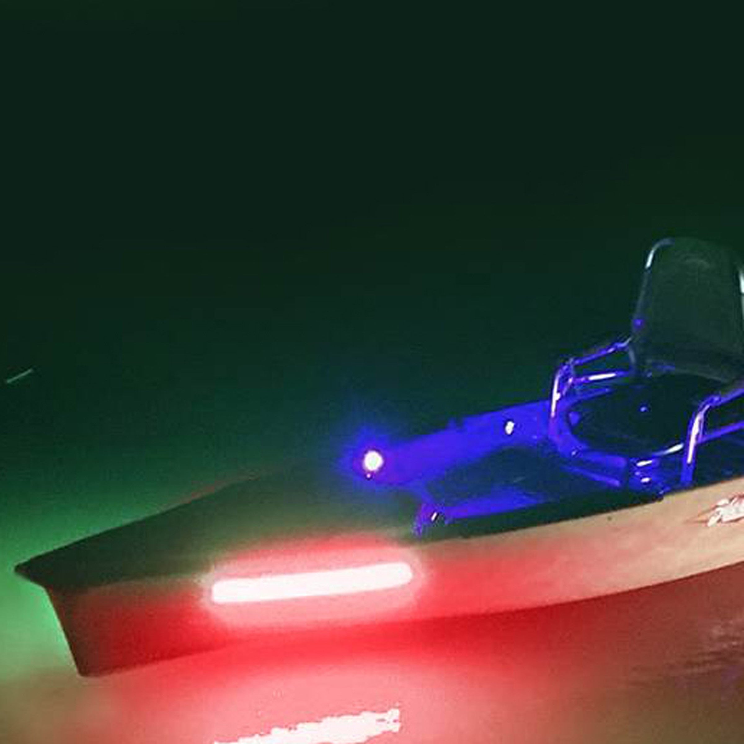 Yak-Power LED Light Kit For Kayaks | 2-Piece Plug-and-Play Kayak Lighting System
