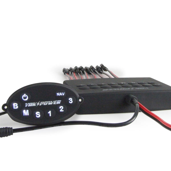YP-RP8R 8 Circuit Bluetooth Enabled Switching System, view 2